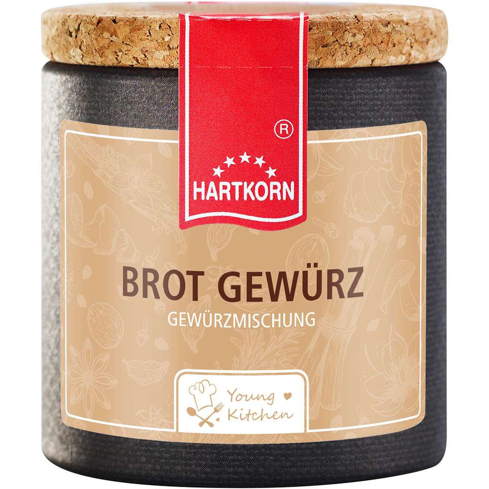 Produktabbildung Hartkorn Gewürzmischung Young Kitchen Brot Gewürz