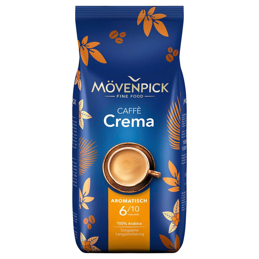 Produktabbildung Mövenpick Kaffee Crema, ganze Bohne