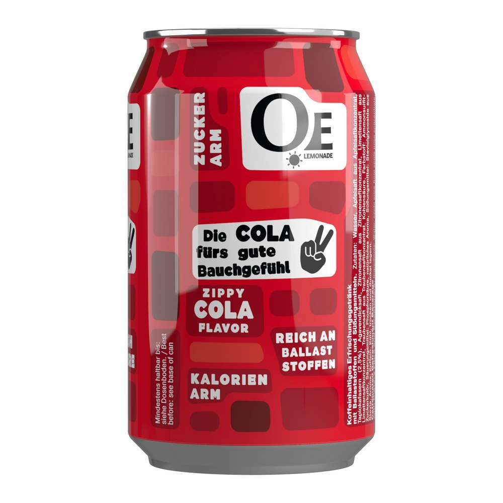 Produktabbildung OE Cola mit Ballaststoffen