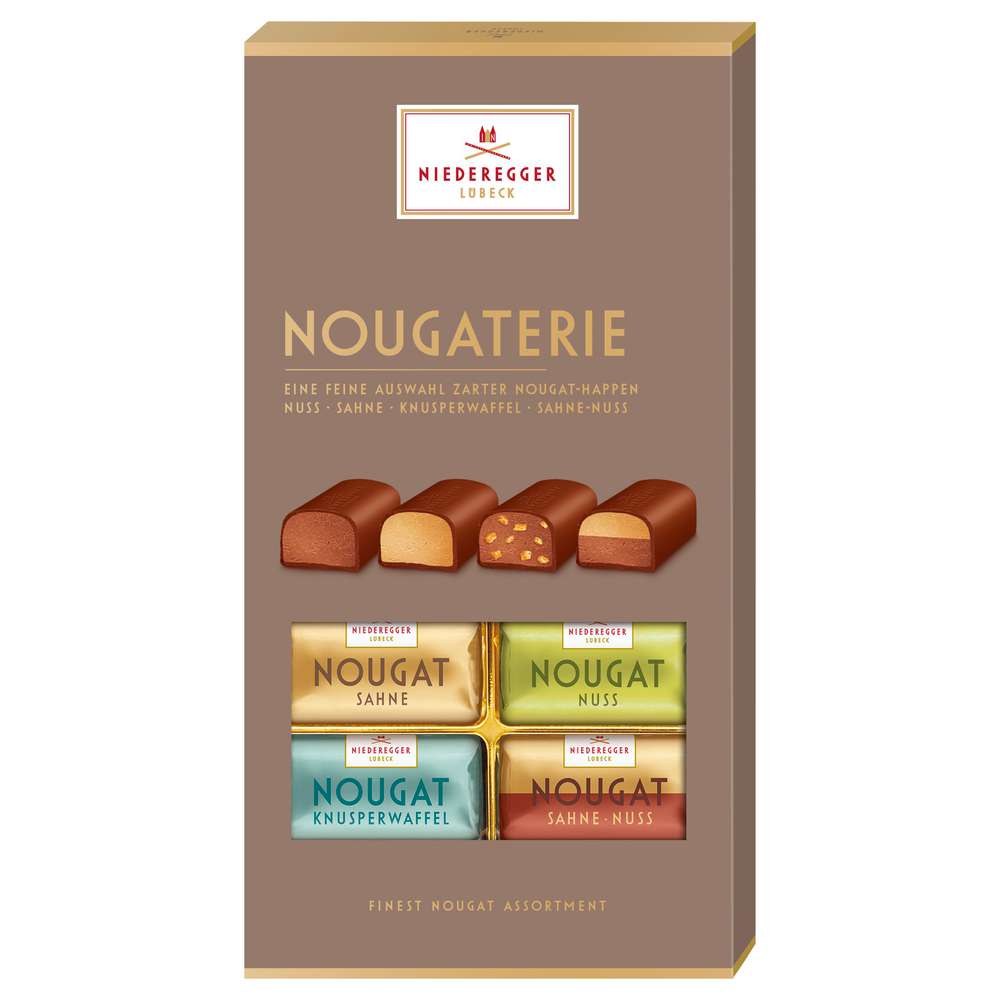 Produktabbildung Niederegger Nougat Variationen, Pralinen