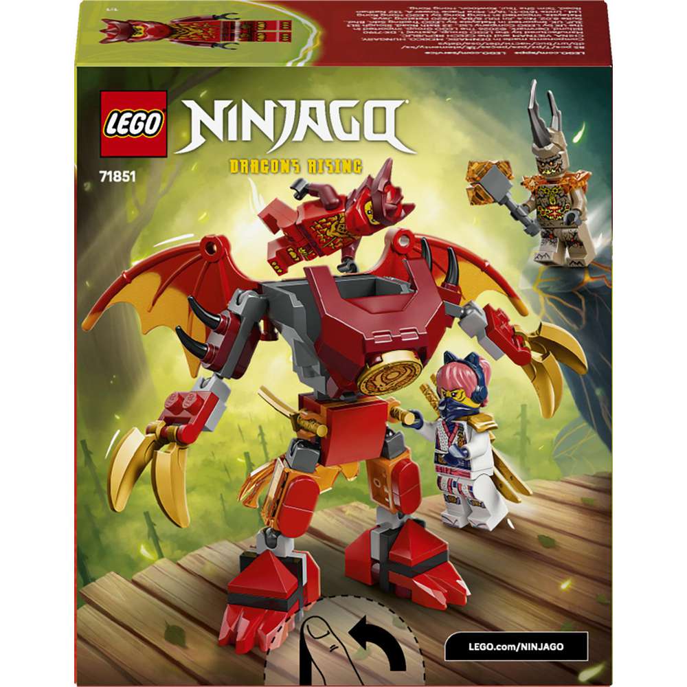 Produktabbildung Lego LEGO NINJAGO Kais Drachen-Mech Battle Set 71851