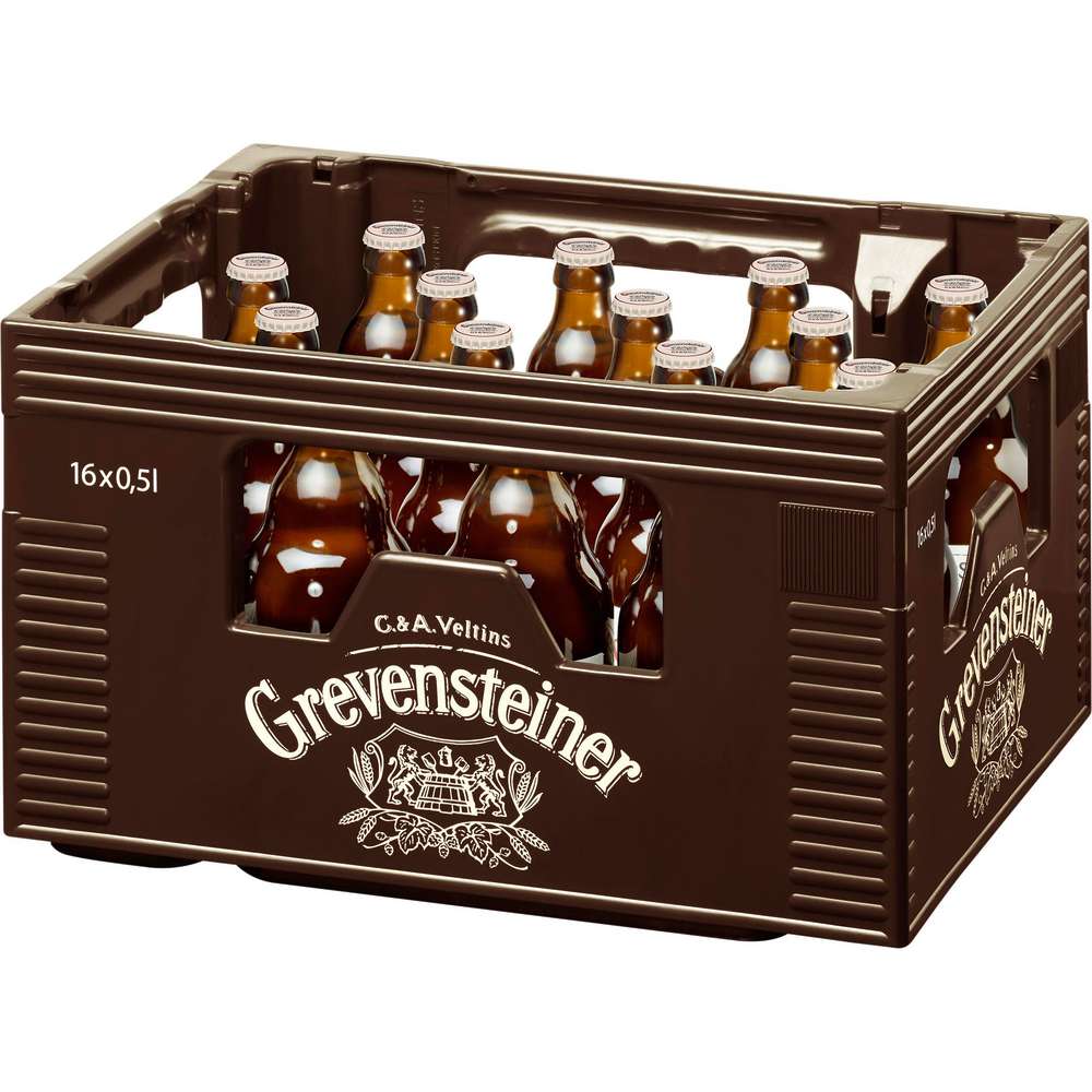 Produktabbildung Grevensteiner Landbier 5,2% (16x 0,500 Liter)