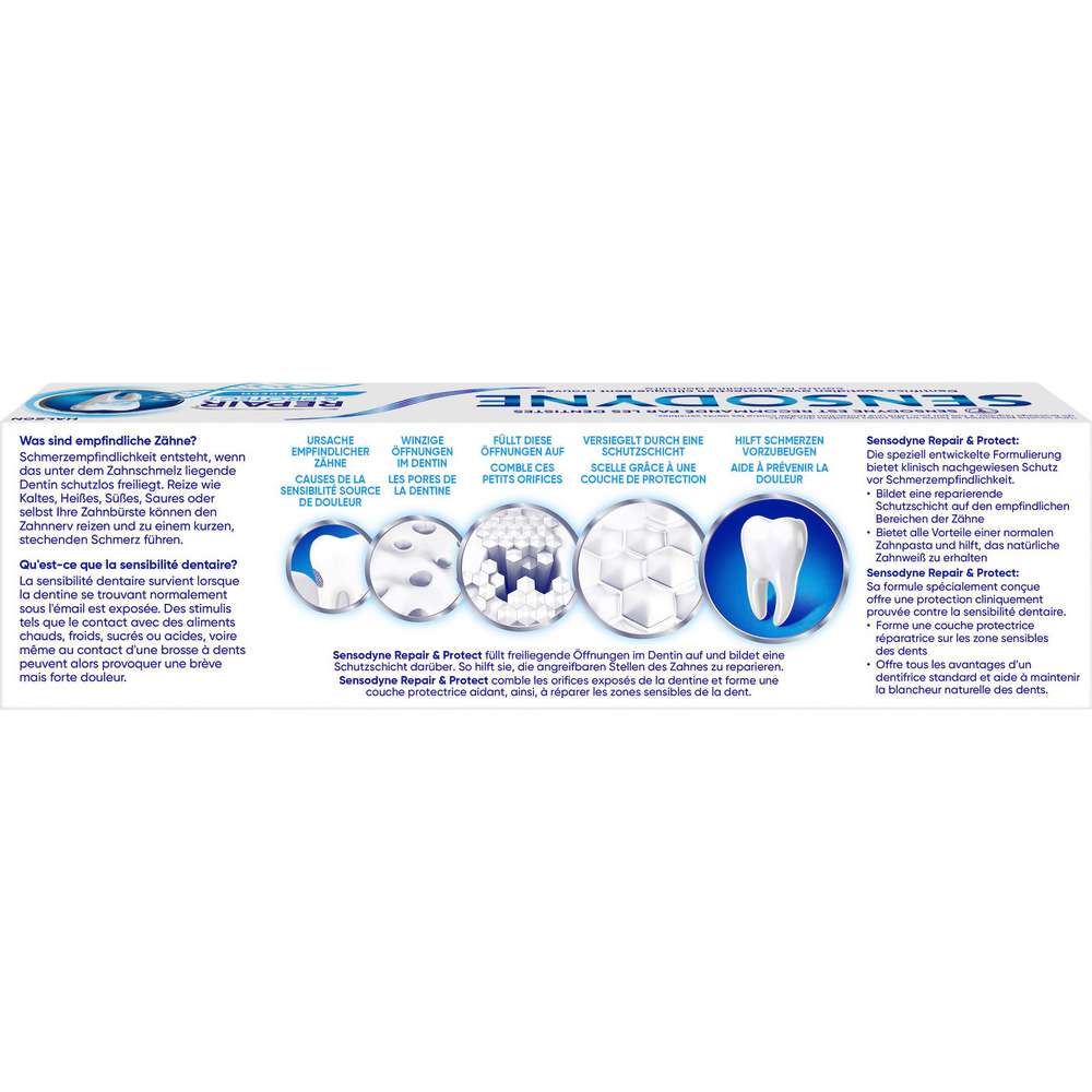 Produktabbildung Sensodyne Zahncreme Repair & Protect, classic