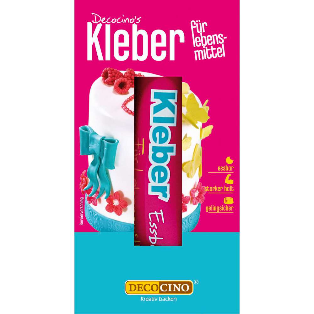 Produktabbildung Decocino Essbarer Kleber für Lebensmittel