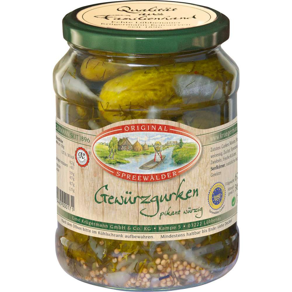 Produktabbildung Spreewälder Gewürzgurken