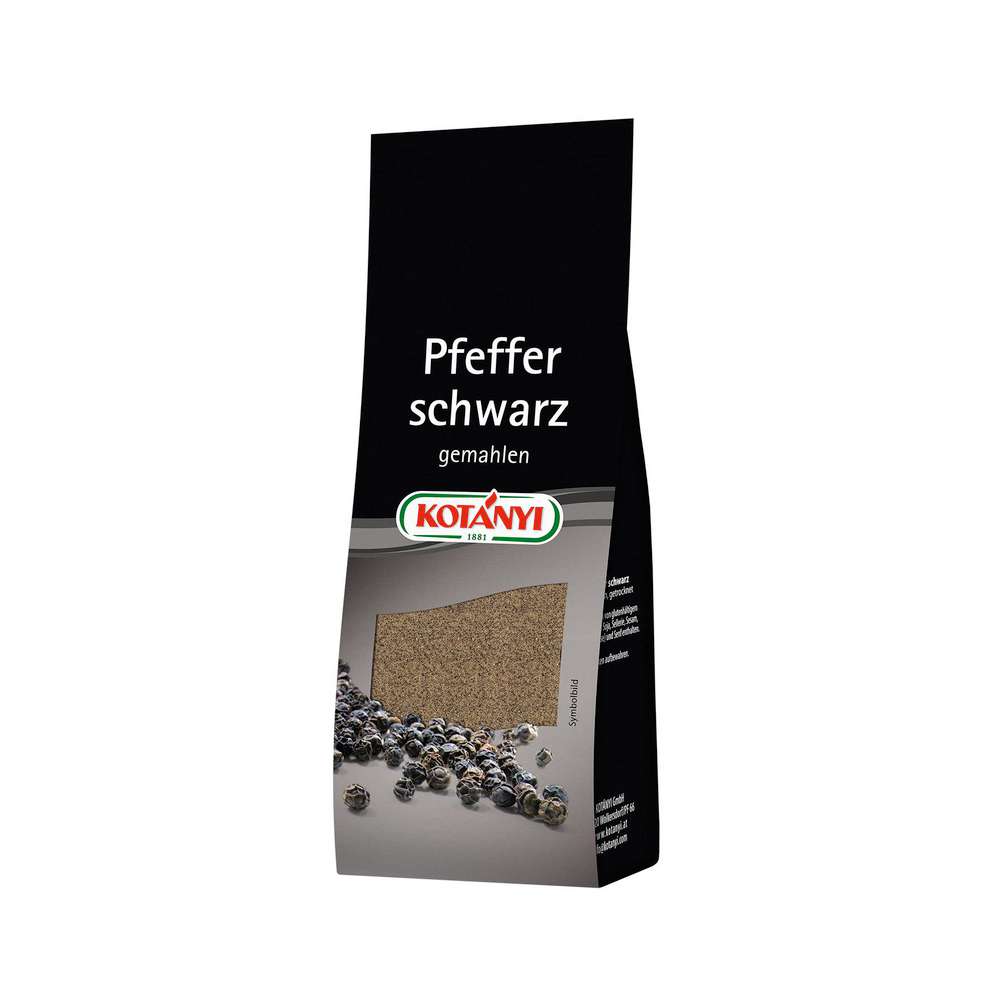Produktabbildung Kotányi Pfeffer schwarz, gemahlen