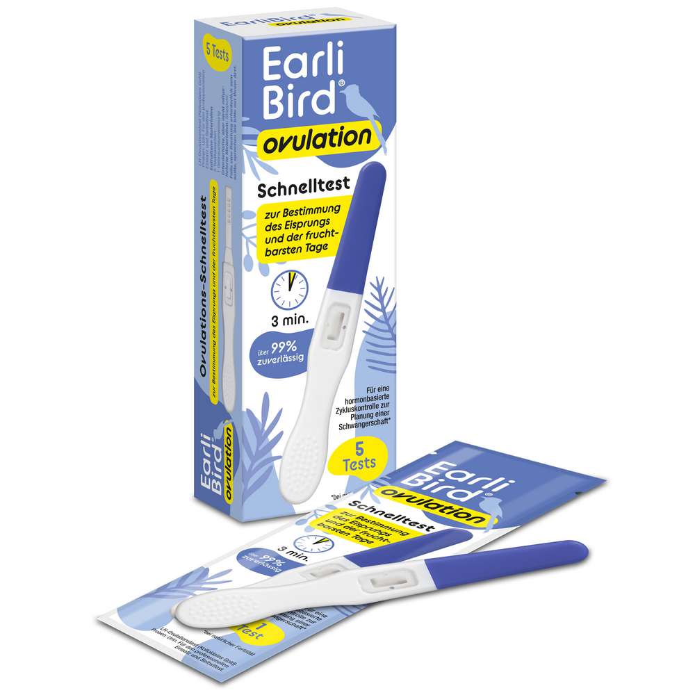 Produktabbildung earlybird Ovulationstest 