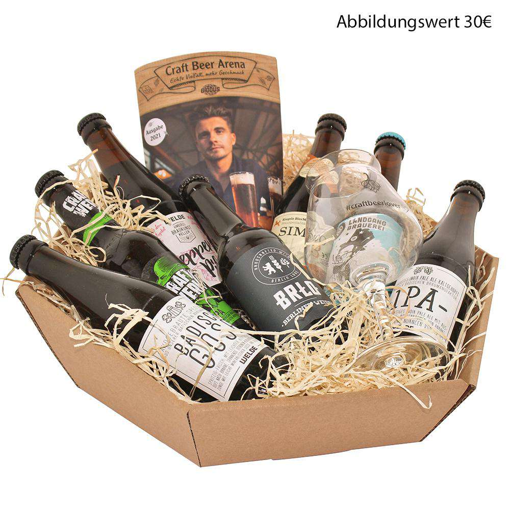 Produktabbildung keine Marke Präsentkorb Craft-Bier