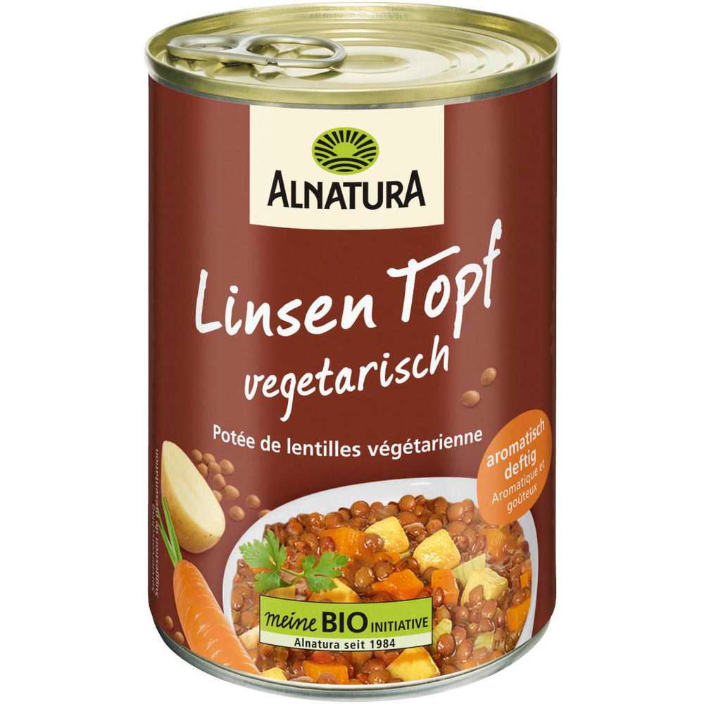 Produktabbildung Alnatura Bio Linseneintopf