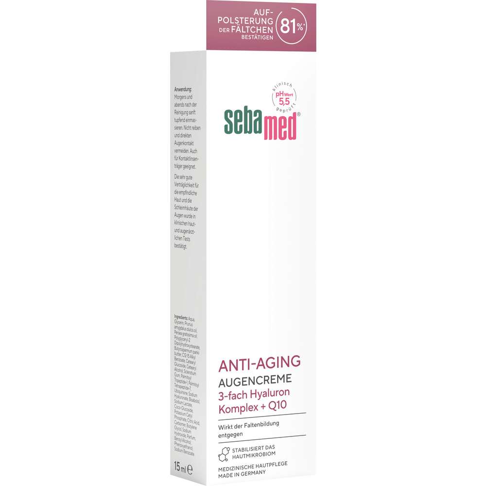 Produktabbildung Sebamed Augencreme, Anti-Aging