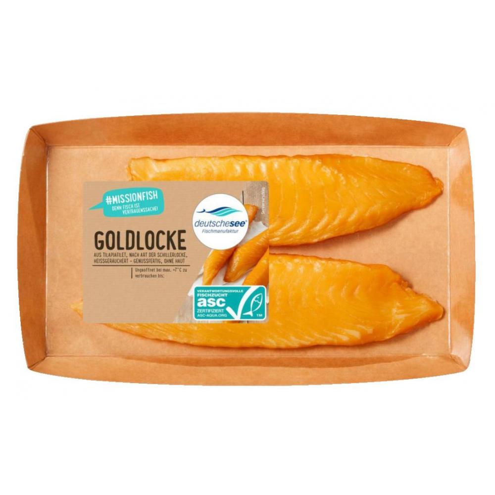 Produktabbildung keine Marke Goldlocke aus Tilapiafilet, ca. 130 g
