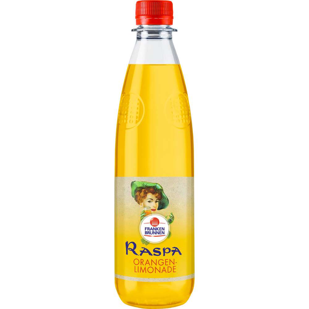 Produktabbildung Franken Brunnen Raspa Orangenlimonade