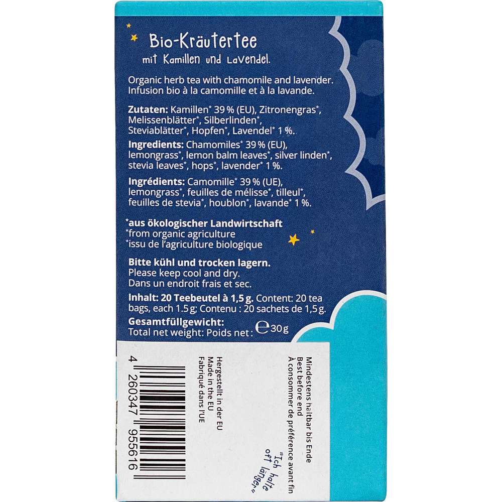 Produktabbildung TeeFee Kräutertee GuteNacht
