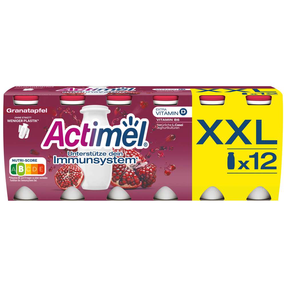 Produktabbildung Danone Actimel Trinkjoghurt, Granatapfel