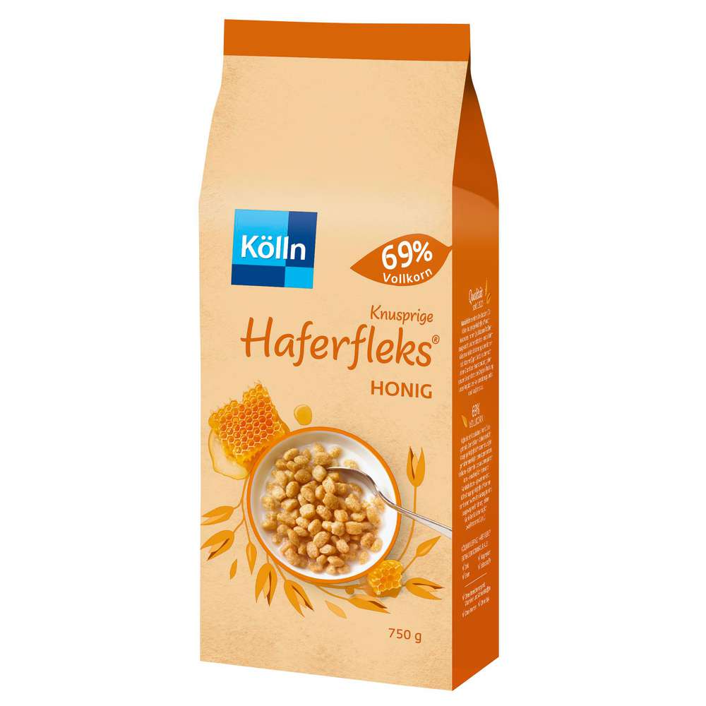 Produktabbildung Kölln Cerealien Haferfleks, Honig