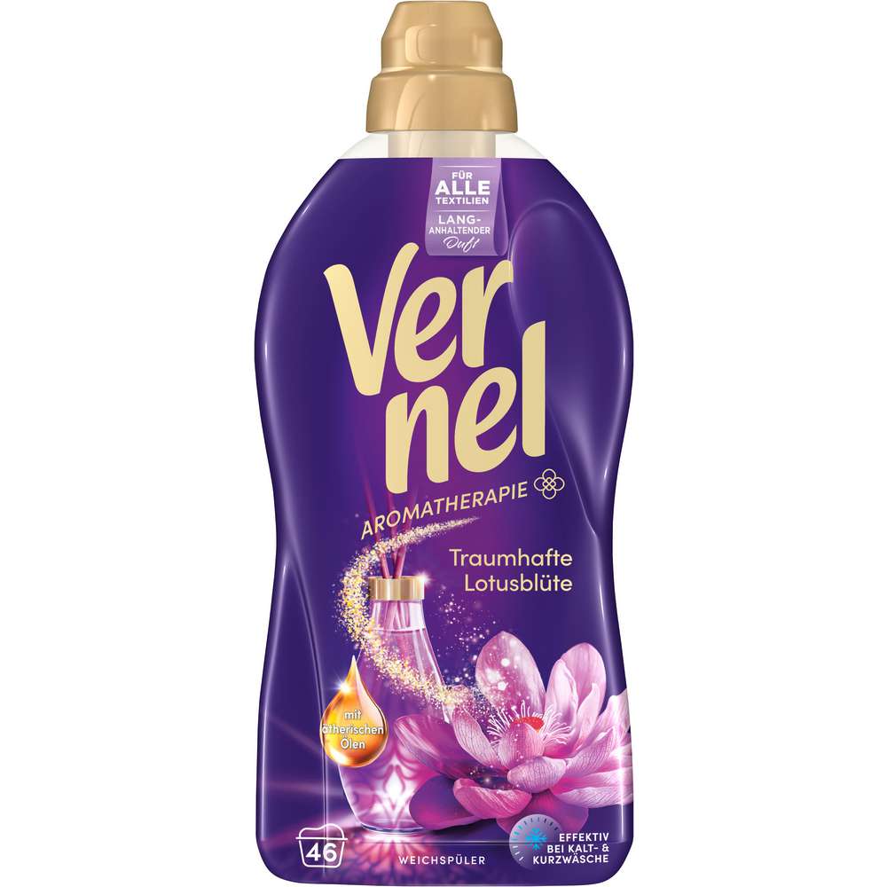 Produktabbildung Vernel Weichspüler Aromatherapie, Lotusblüte