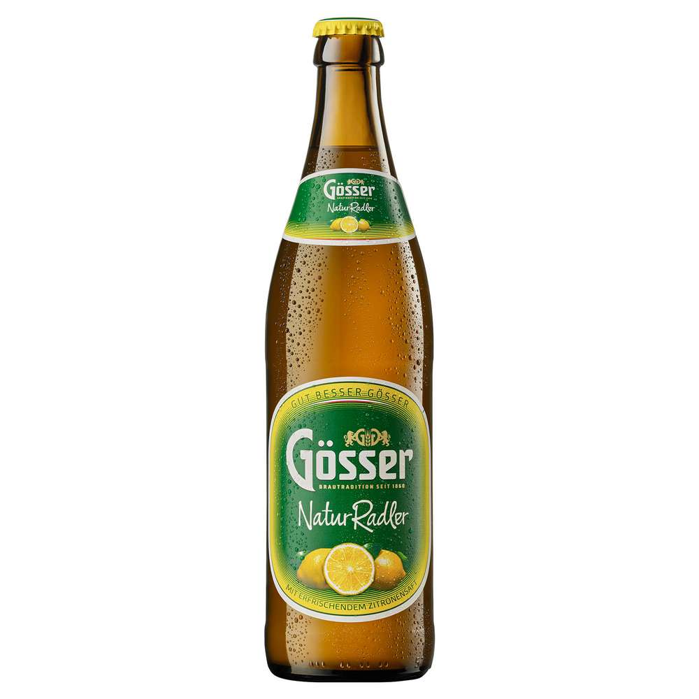 Produktabbildung Gösser Biermischgetränk, Naturradler, 2 %
