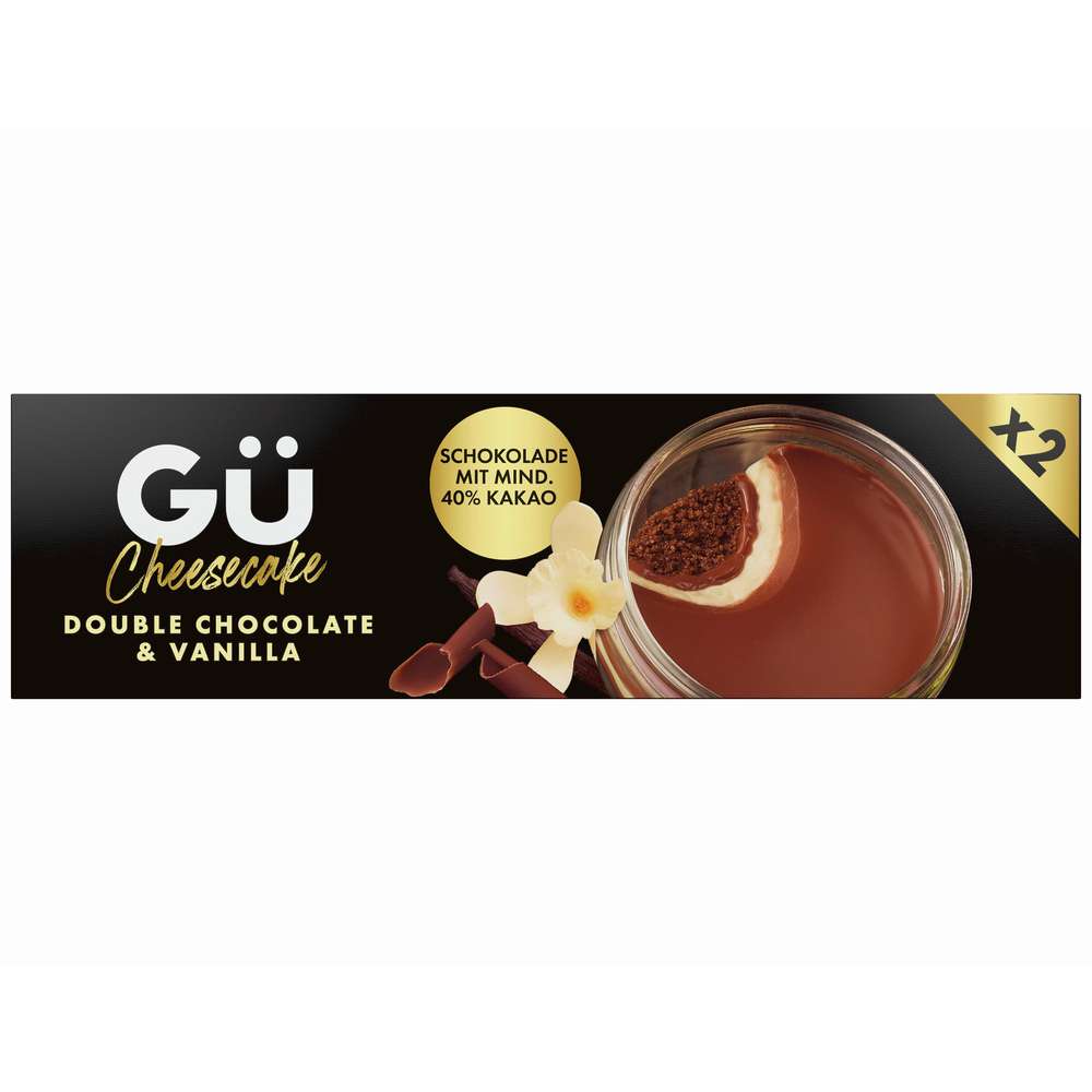 Produktabbildung GÜ Double-Chocolate-Vanilla Cheesecake