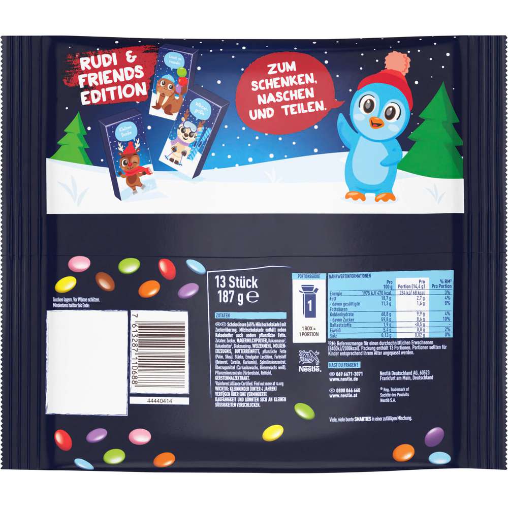 Produktabbildung Smarties Schokolinsen, Mini
