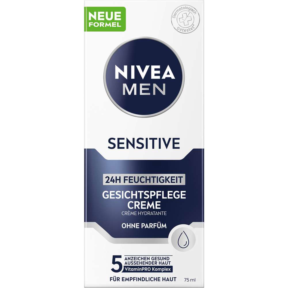 Produktabbildung Nivea Gesichtspflegecreme Men, Sensitive