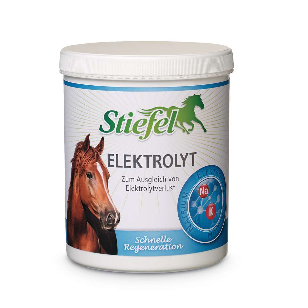 Produktabbildung Stiefel Pferde Ergänzungsfutter, Elektrolyt Pulver