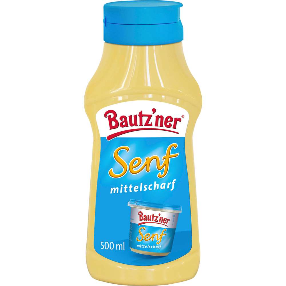 Produktabbildung Bautz'ner Senf mittelscharf