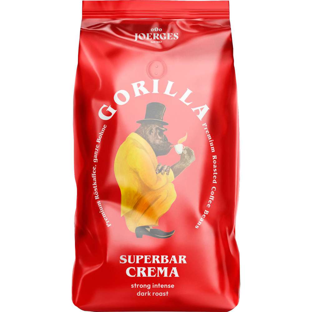 Produktabbildung Gorilla Espresso Super Bar Crema, ganze Bohne