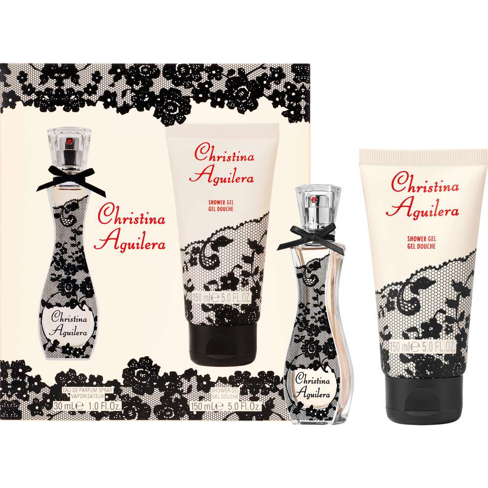 Produktabbildung Christina Aguilera Geschenk-Set Signature, Eau de Parfüm/Shower Gel