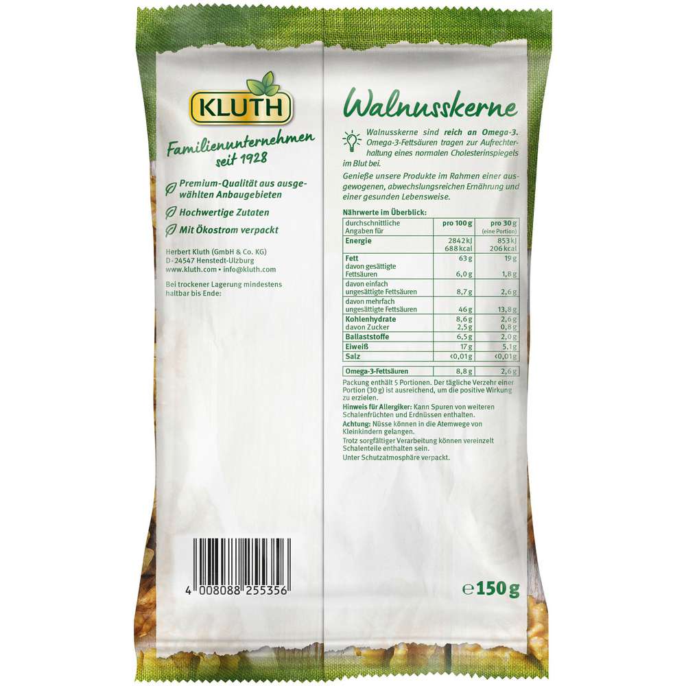 Produktabbildung Kluth Walnusskerne