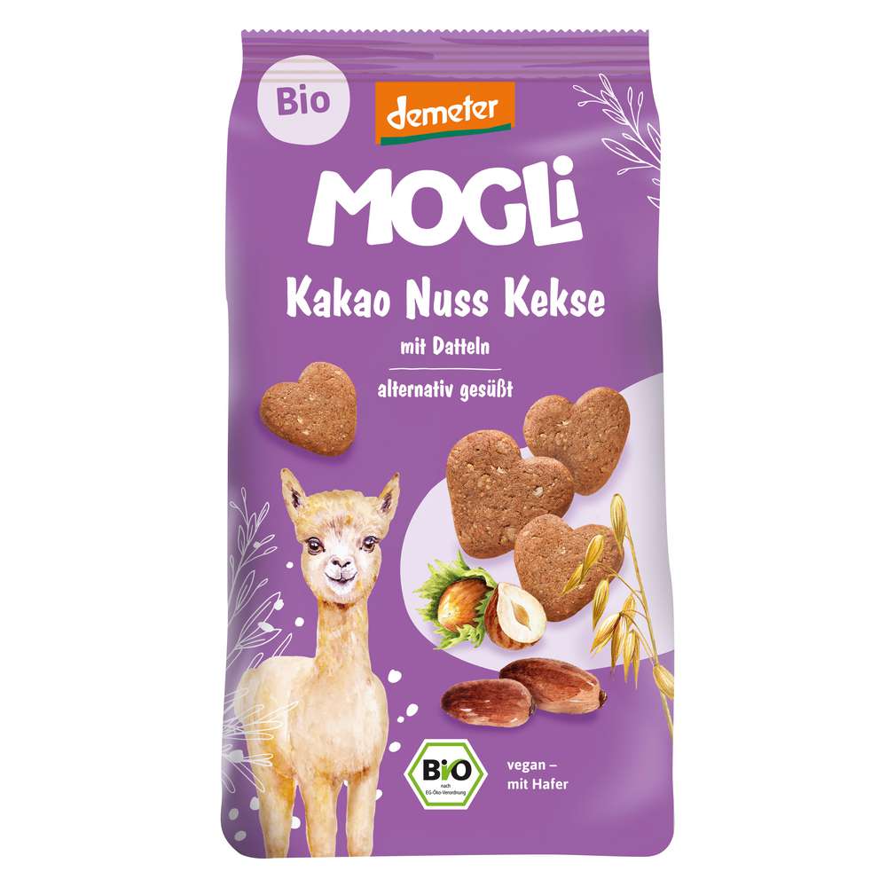 Produktabbildung MOGLi Bio Kekse, Müsli mit Kakao