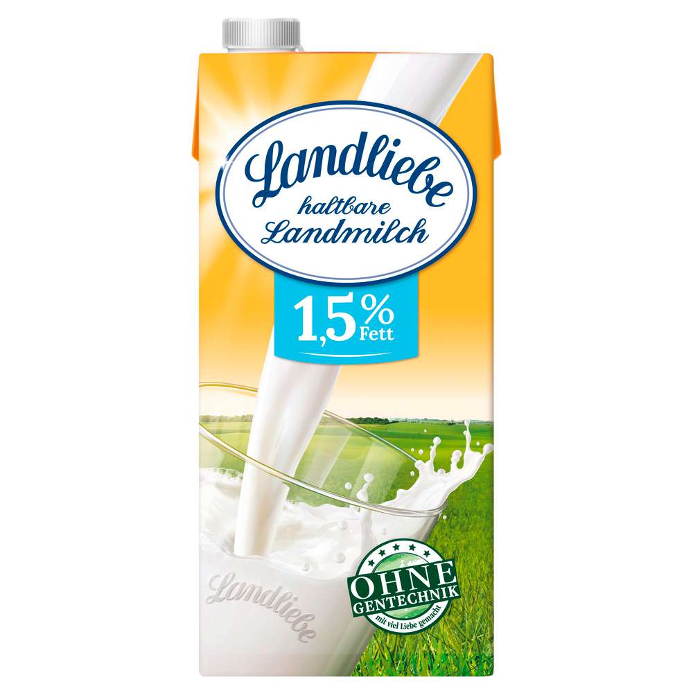 Produktabbildung Landliebe Landmilch H-Milch 1,5%