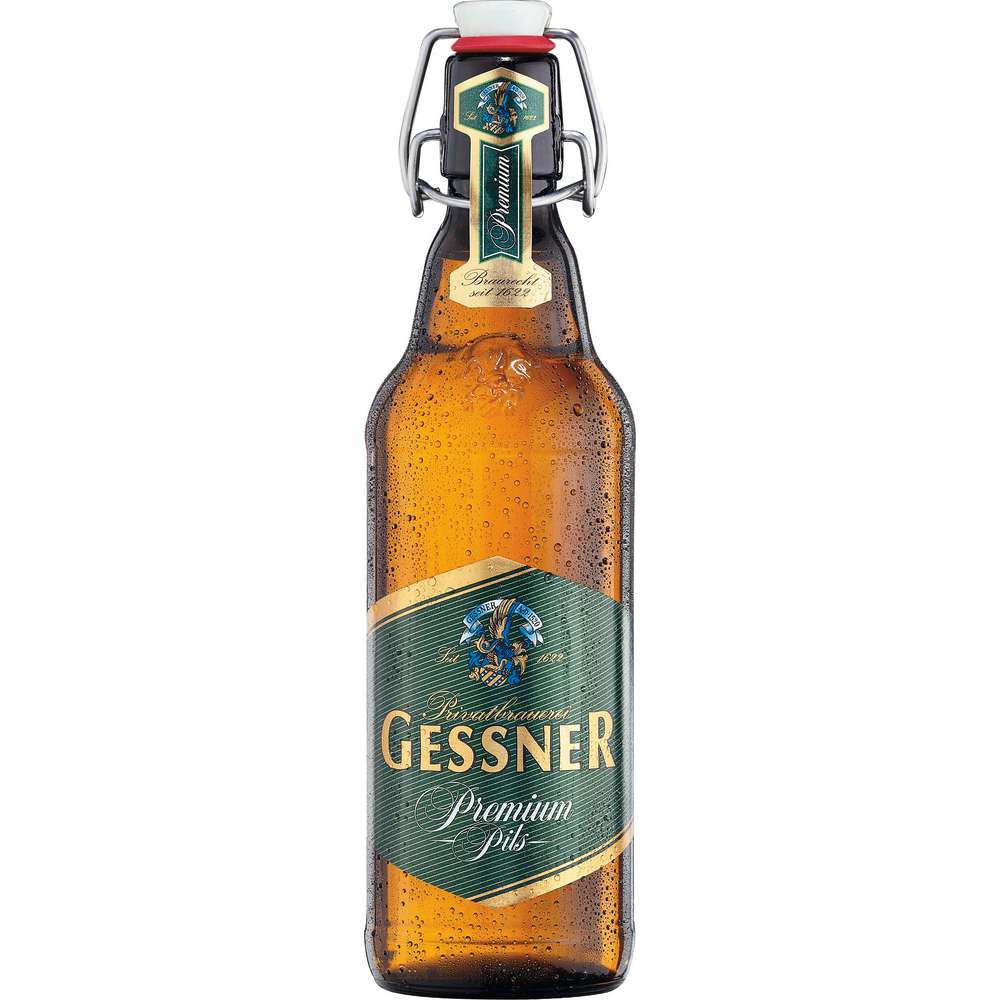 Produktabbildung Gessner Premium Pilsener Bier, 4,9 %