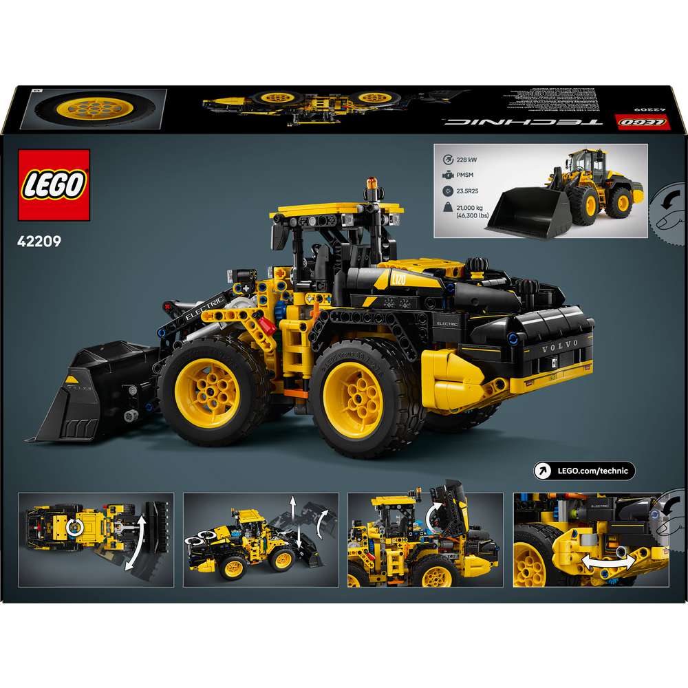 Produktabbildung Lego LEGO Technic Volvo L120 Electric Radlader - Spielzeug - Geschenk - 42209