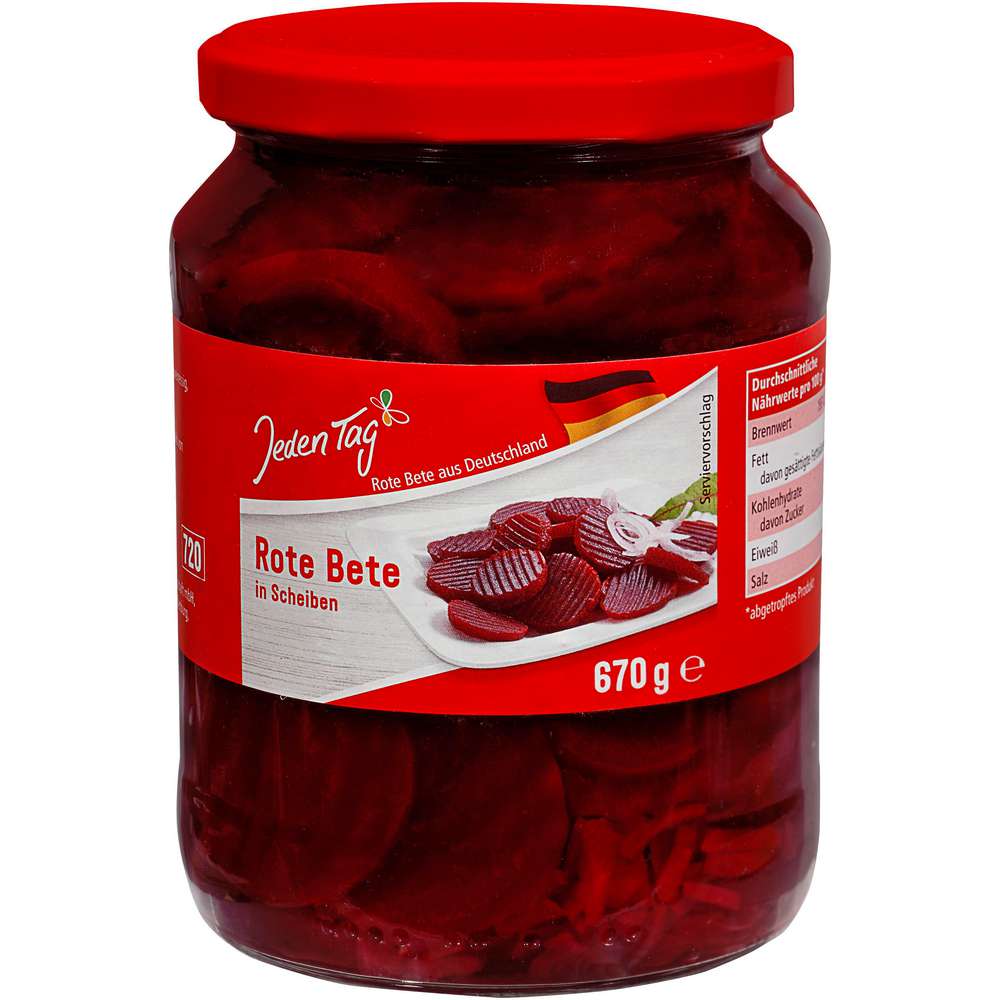 Produktabbildung Jeden Tag Rote-Bete in Scheiben