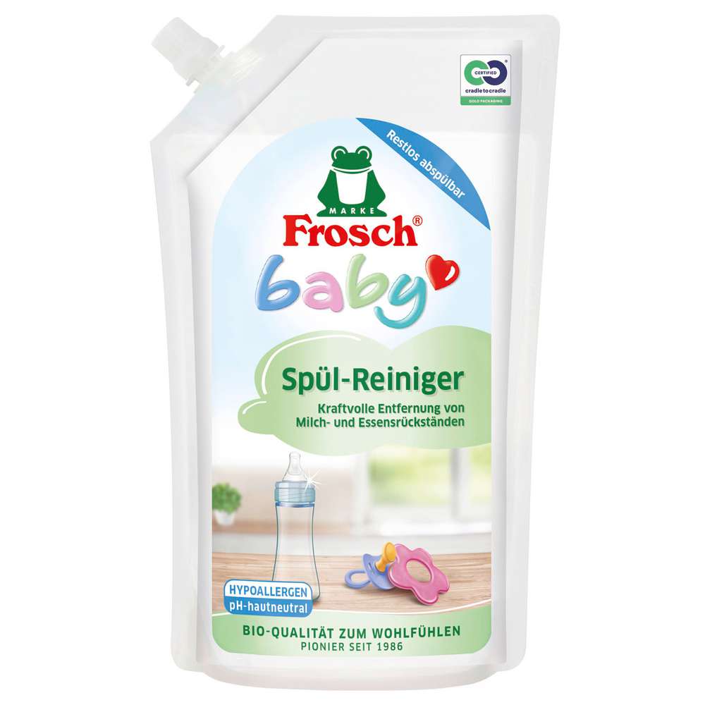 Produktabbildung Frosch Geschirrspülmittel Baby, Spül-Reiniger im Nachfüllbeutel