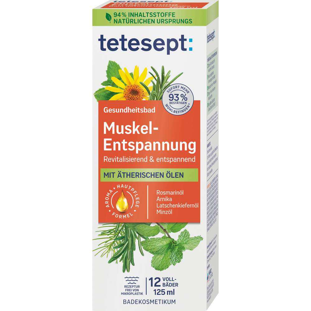 Produktabbildung tetesept Badezusatz Muskel-Entspannung