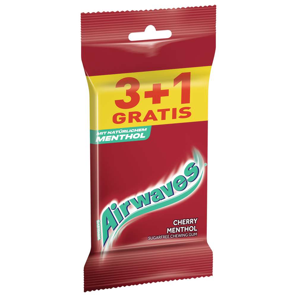 Produktabbildung Airwaves Kaugummi Cherry-Menthol