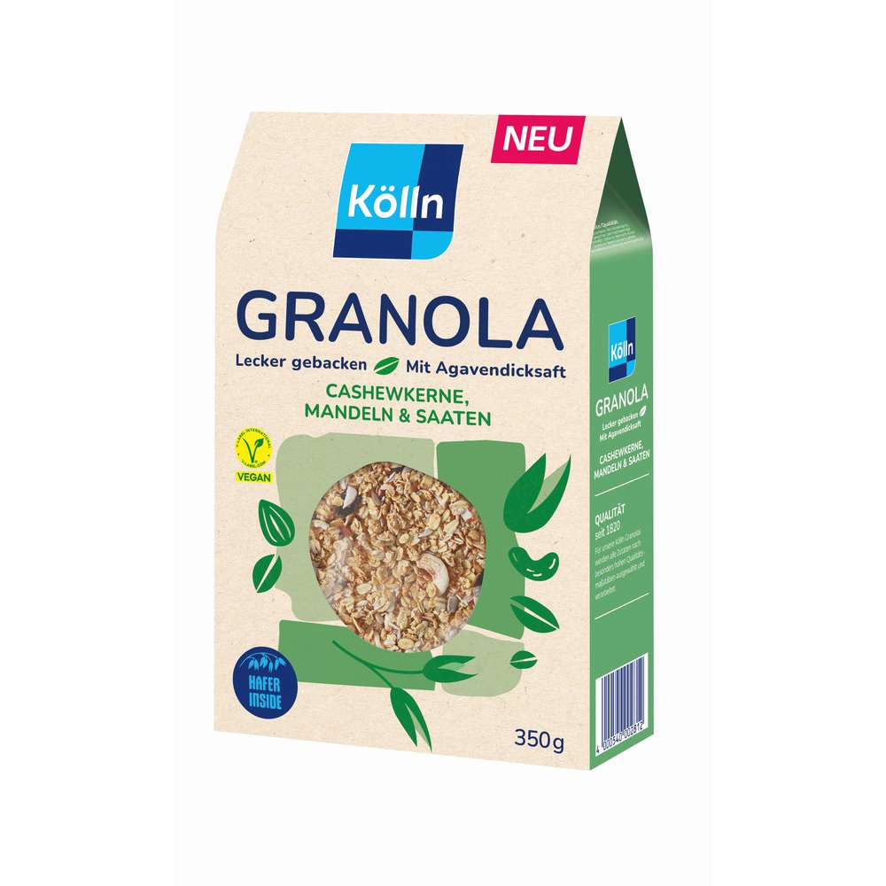 Produktabbildung Kölln Granola Cashewkerne & Saaten