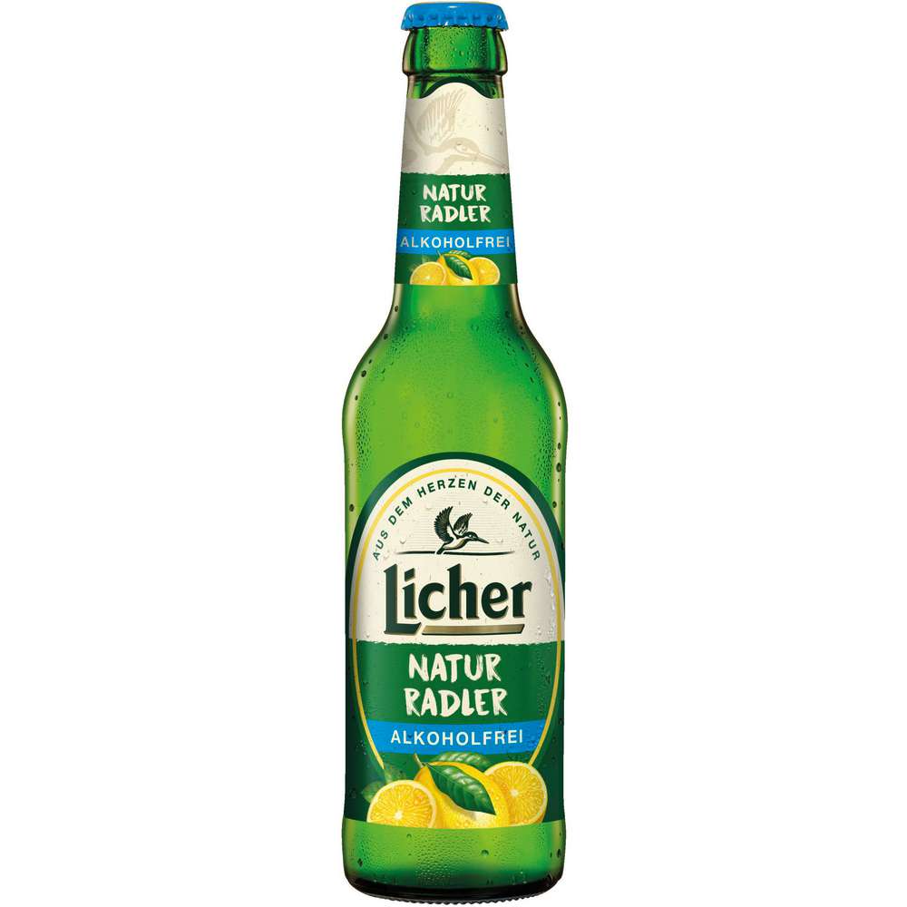 Produktabbildung Licher Naturradler, alkoholfrei