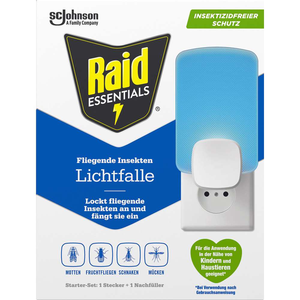 Produktabbildung Raid  Essentials Lichtfalle 