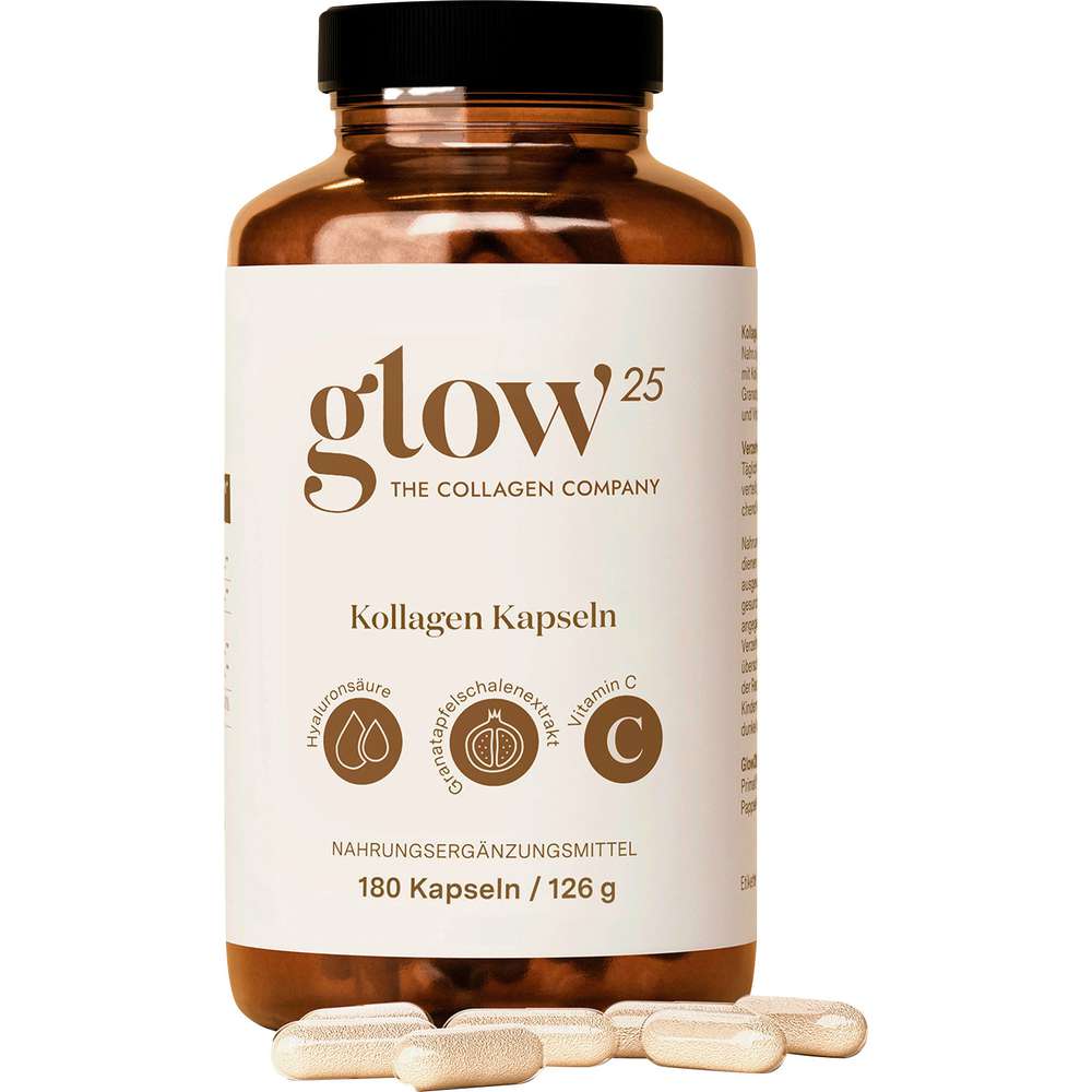 Produktabbildung glow25 Kollagen Kapseln