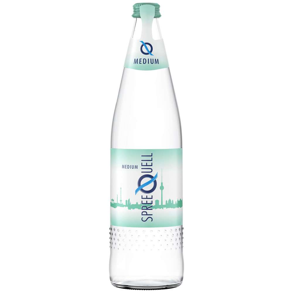 Produktabbildung Spreequell Mineralwasser Medium