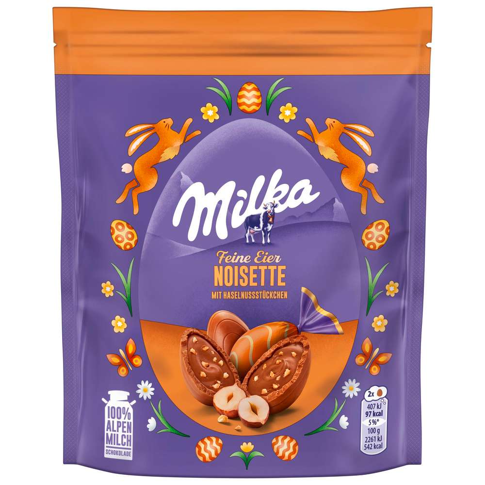 Produktabbildung Milka Feine Eier Noisette Schokolade