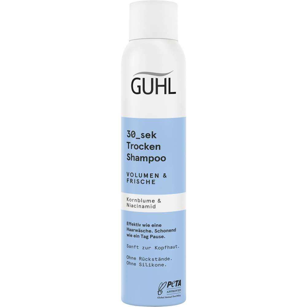 Produktabbildung Guhl Trockenshampoo Kornblume & Niacinamid