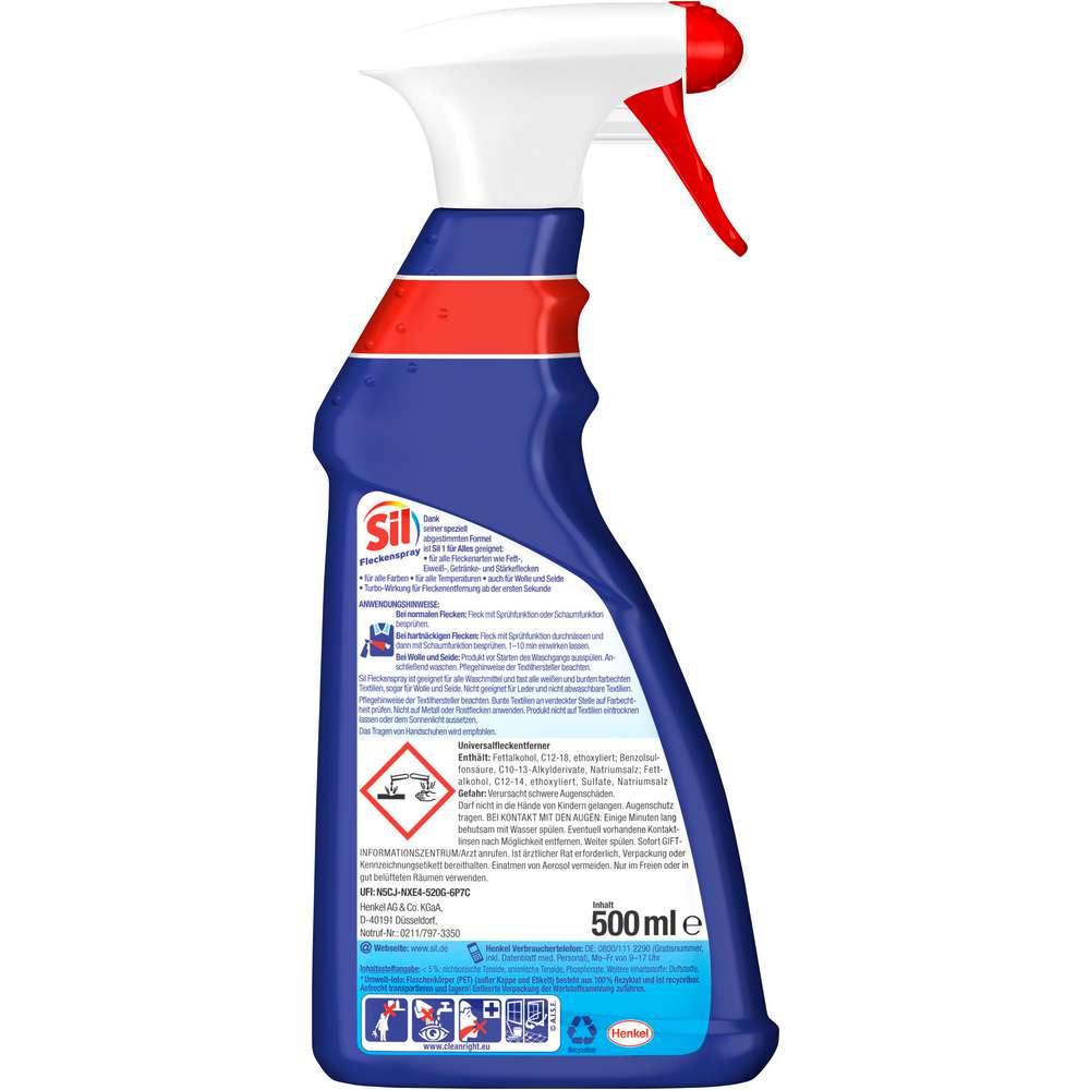 Produktabbildung Sil Fleckenspray, 1 für Alles