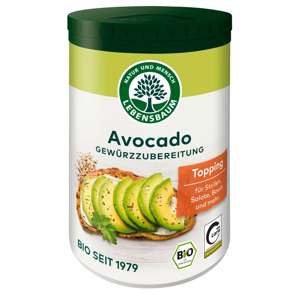 Produktabbildung Lebensbaum Avocado Gewürzzubereitung 
