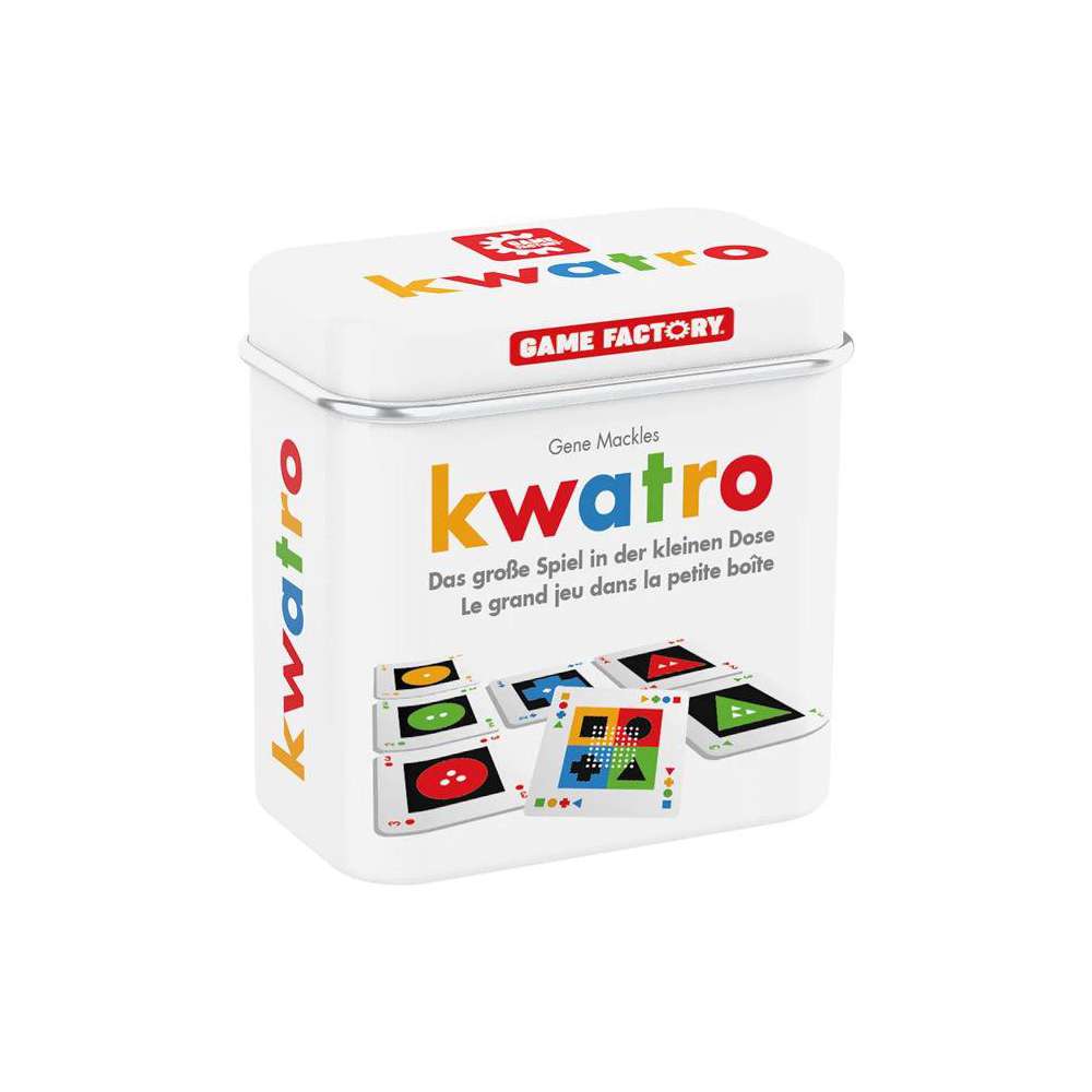 Produktabbildung Game Factory Kartenspiel Kwatro