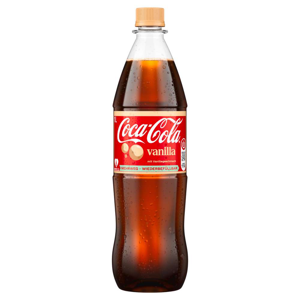 Produktabbildung Coca Cola Cola Vanilla, Vanille-Geschmack
