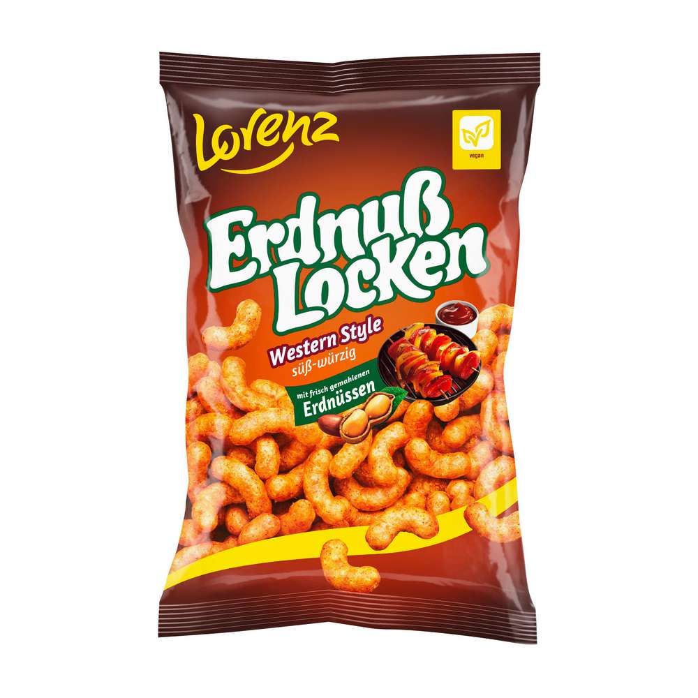 Produktabbildung Lorenz Flips Erdnuß Locken, Western Style