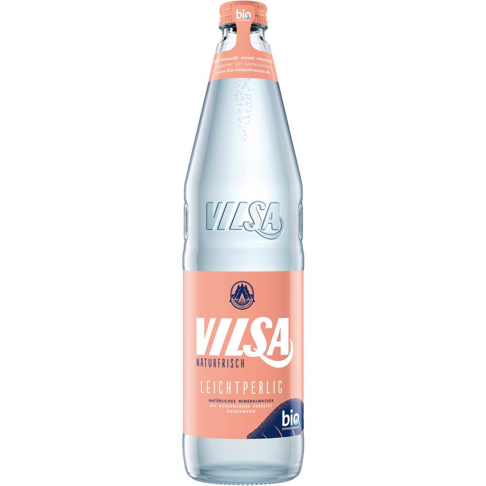 Produktabbildung Vilsa Mineralwasser, leichtperlig